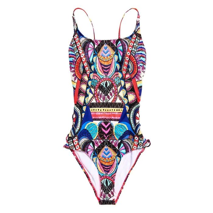 Суцільний купальник  Superdry Neon Tribal