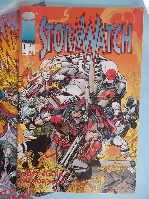 Stormwatch # 1-3 Image / WildStorm 1993 Scott Clark / Trevor Scott
