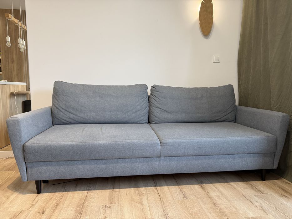 Sofa VAMOS (Agata Meble) – Stan Idealny! Welwet, Funkcja Spania