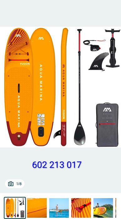 Aqua Marina Fusion  330cm SUP deska  nowe z gwarancją 2026r