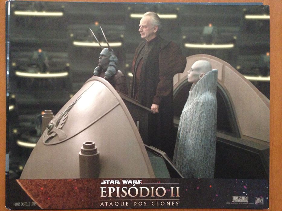 Cartazes filme  Star Wars Episode II The Ataque dos Clones originais