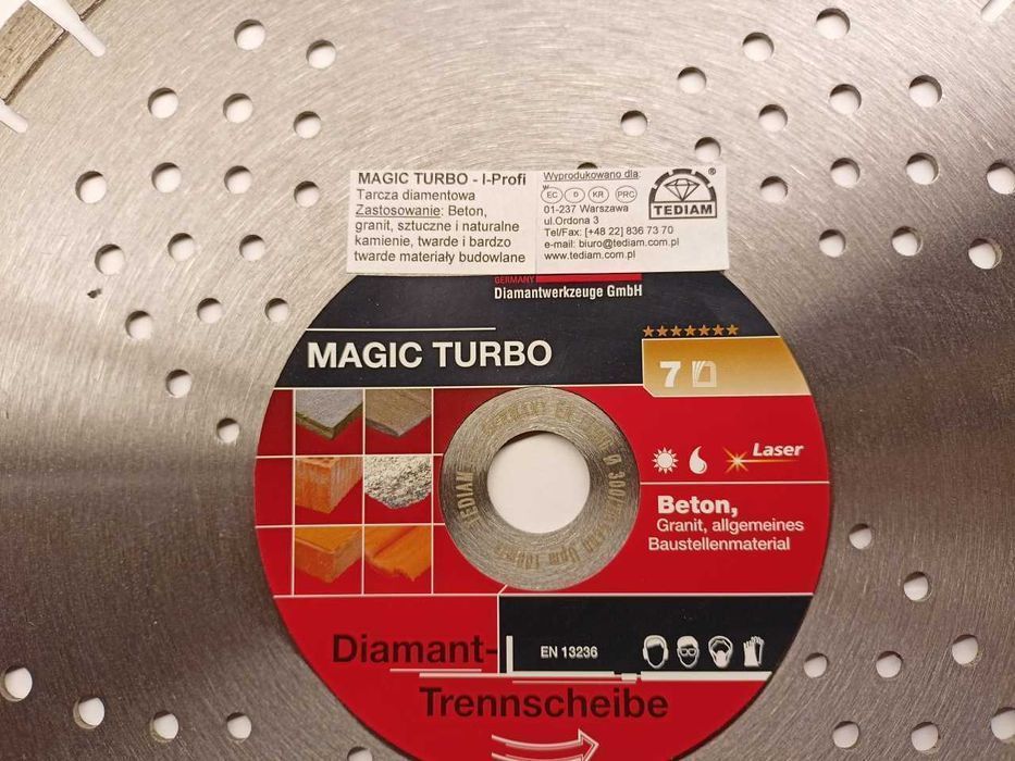 Tarcza diamentowa 300mm  tarcza do betonu 300mm tarcza do sthila
