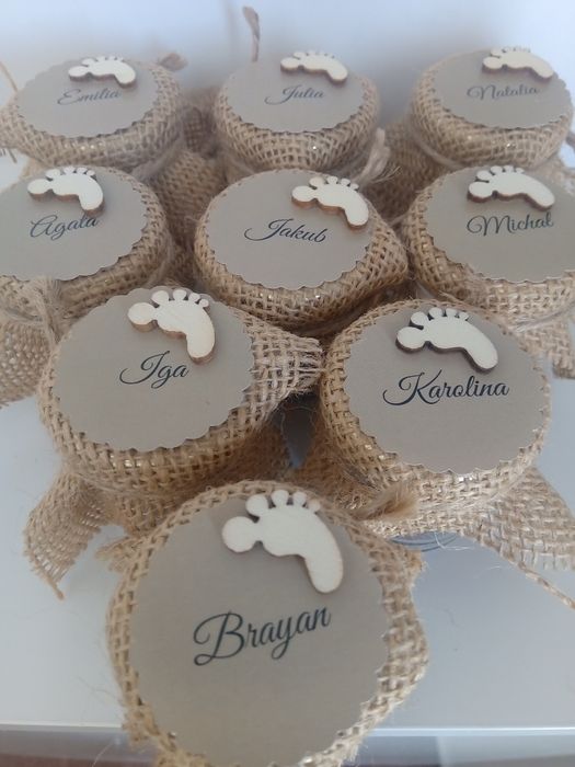 Upominki podziękowania dla gości komunia chrzest wesele