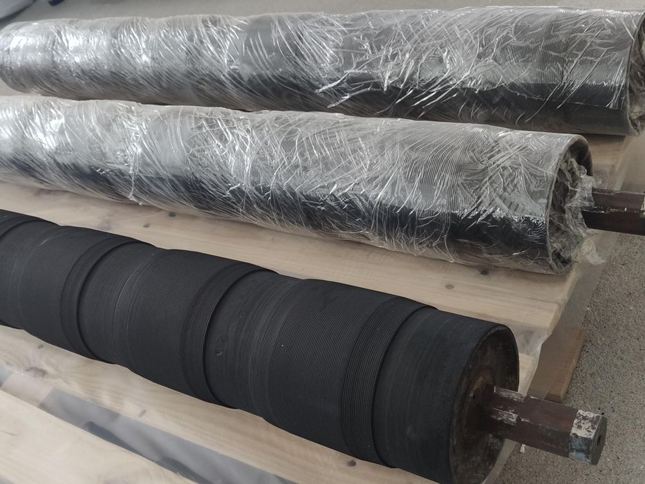 Gumowanie wałów do prasy, bębnów, kół jezdnych John Deere Claas Vicon