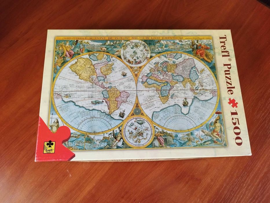 Puzzle Trefl Mapa 1500