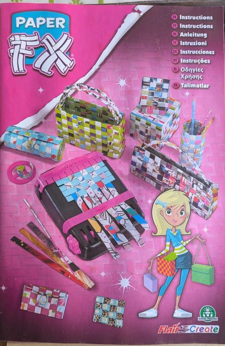 Kit para Fazer acessórios de Papel - Preço Negociável