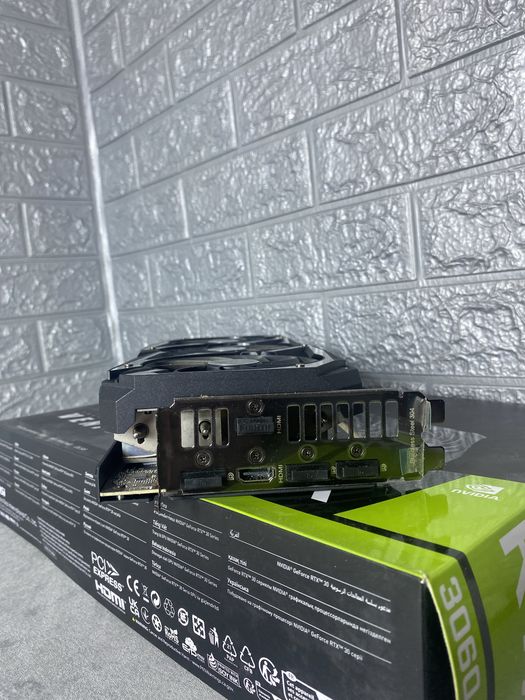 Відеокарта Asus Rog-Strix-RTX3060 12 Gb