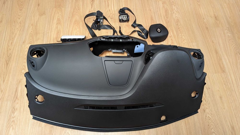 Conjunto Kit Airbags Tablier Renault Captur 1 Restyled 2017/2019