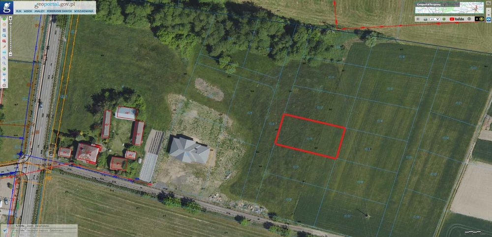 Działka budowlana Łapy 814 m² - Widok 2