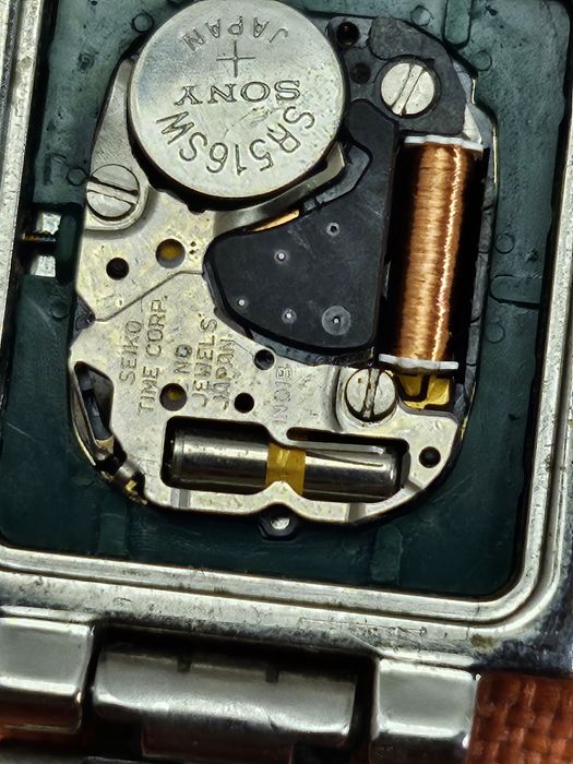 Seiko Classic Tank SWR083P1 Made in Japan rewizja 1N01B stan oryginalny