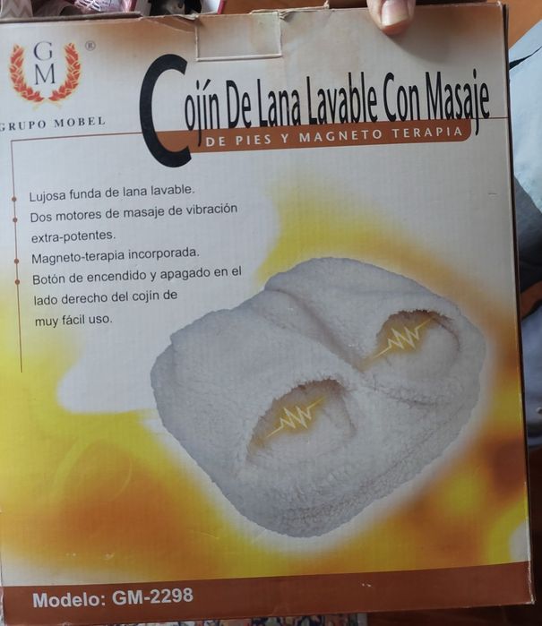 Pantufa aquecedor elétrico