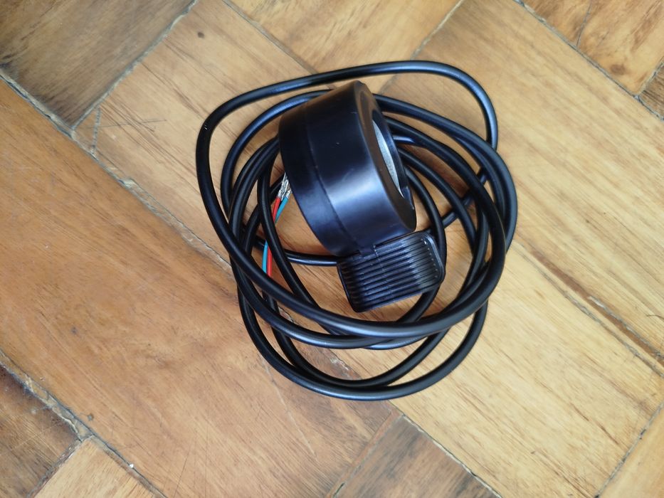 Bicicleta Elétrica S866 com Display LCD, 24V, 36V e 48V, 1 Acelerador