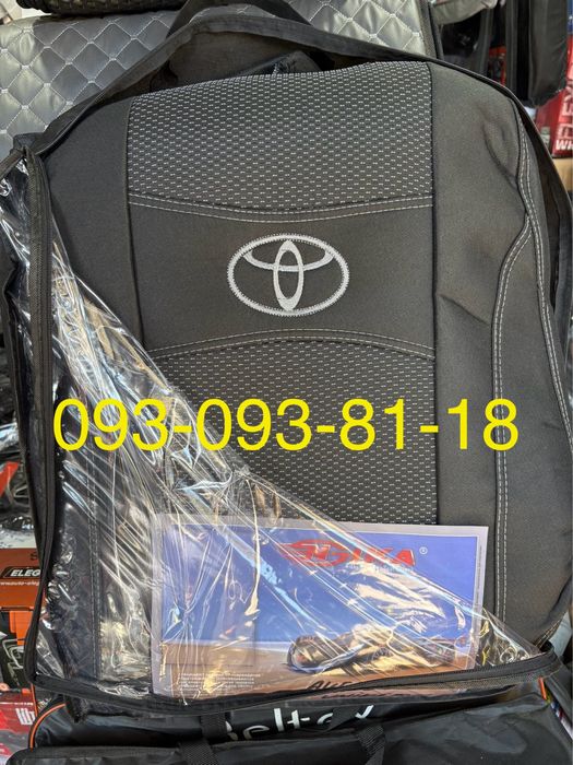 Чохли на Toyota Avensis/Auris/Camry/Carina/RAV4/Corolla/LC Prado