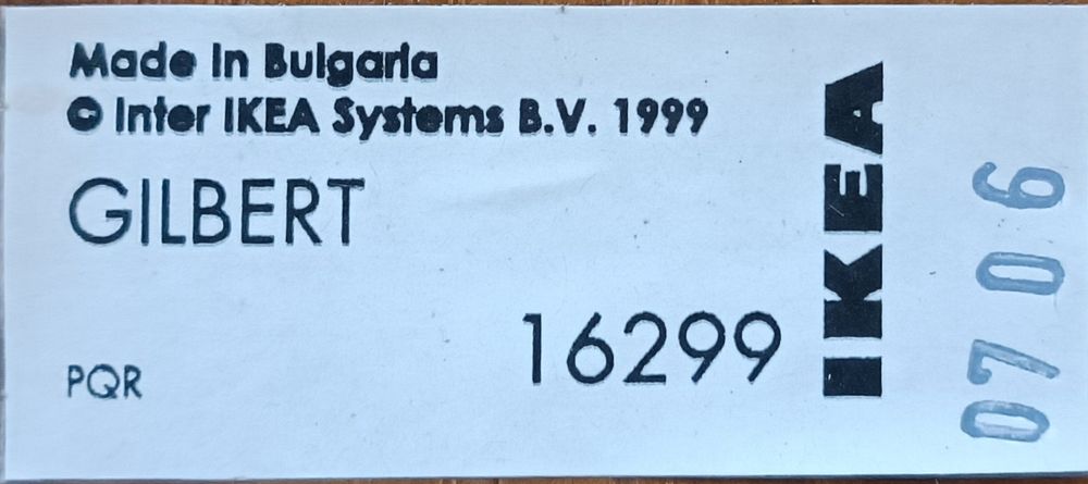 Krzesła Gilbert IKEA 6 sztuk używane