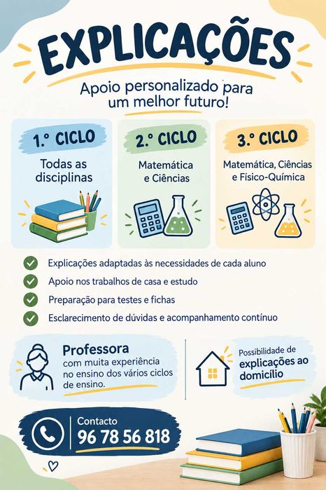 Explicações Matemática e Fisico-Química