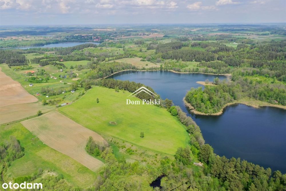 Mazury - Działki z linią brzegową jeziora - Gąski - Więcej
