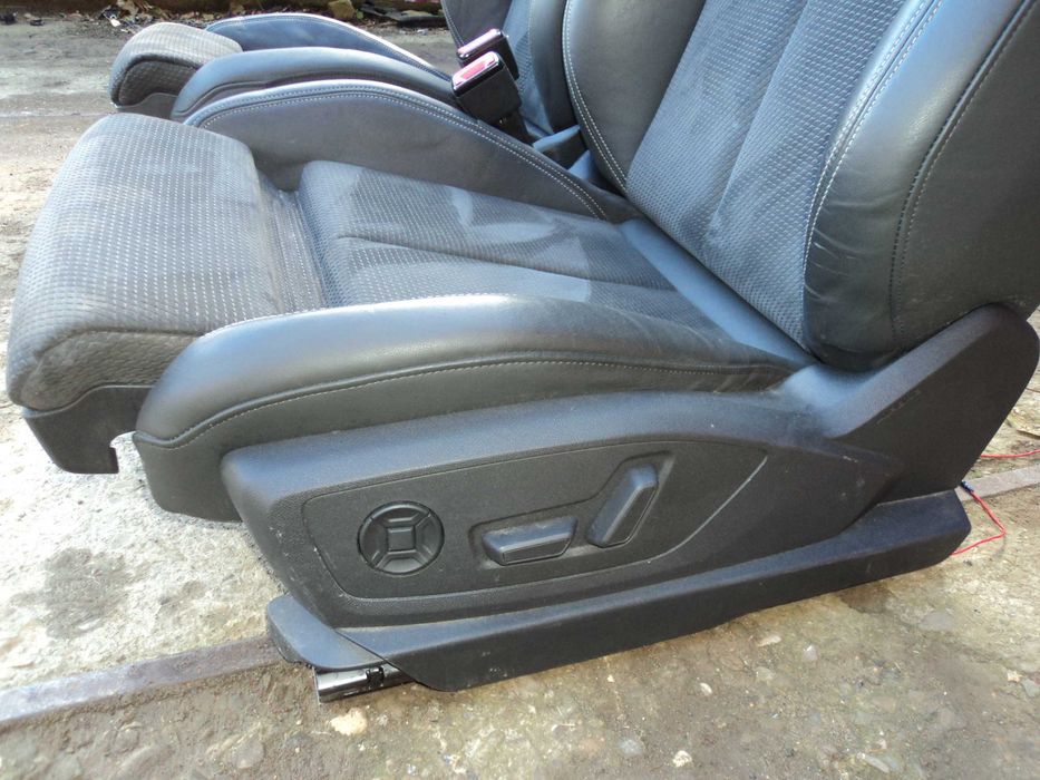 Ауді А4-Б9 S-Line електрика сидіння audi a4 b9 шкіра алькантара дивани