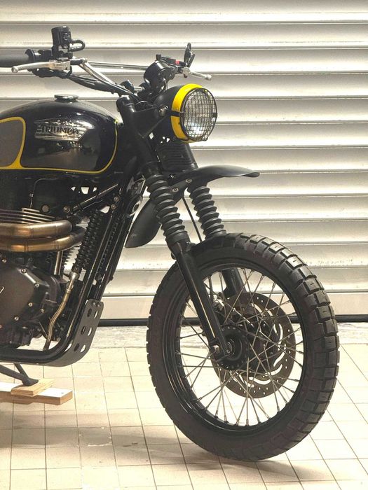 Triumph Scrambler 900 Barbour by Unik