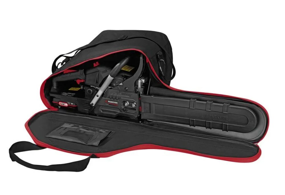 Motosserra gasolina com arranque elétrico parkside performance