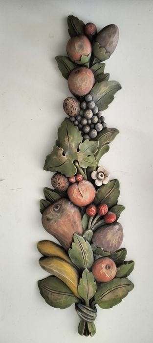 Escultura de frutas