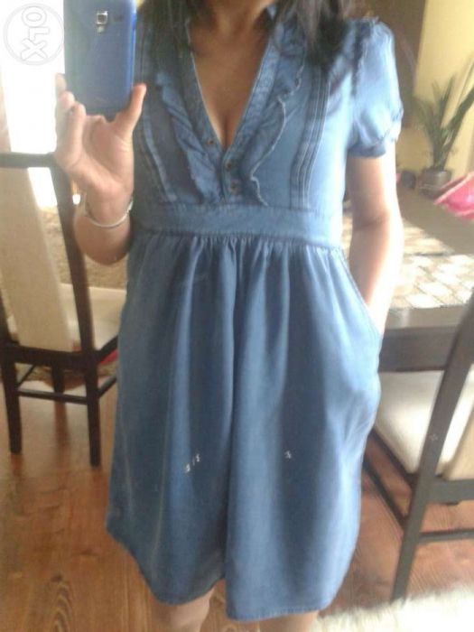 Sukienka miękki jeans