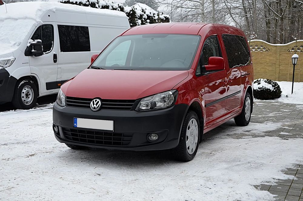 Volkswagen Caddy 1.6 Diesel**102KM** SALONOWY ** Maxi-Long **HAK**FV-23%