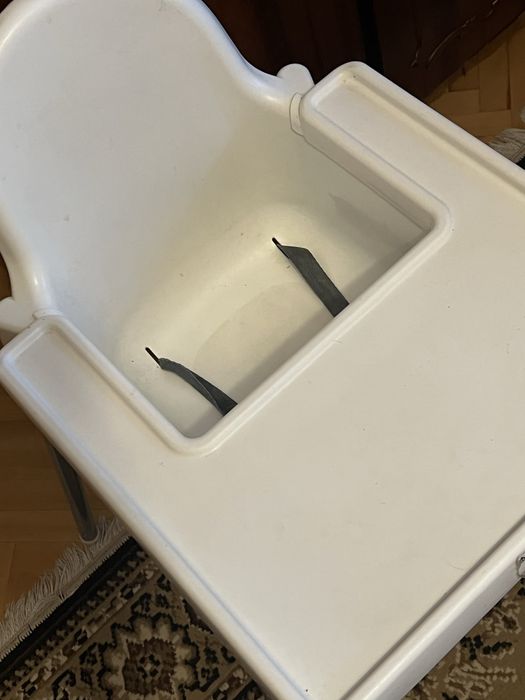 Стілець для годування Ikea Antilop Ікеа з ременями безпеки