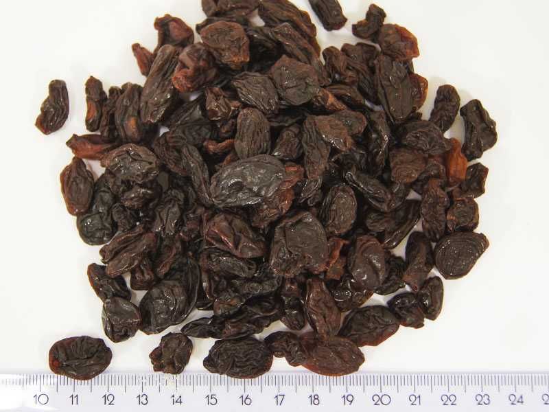 Rodzynki ciemne Brown 10 kg Indie niesiarkowane, naturalne