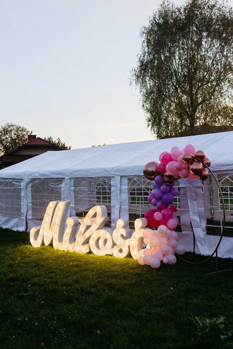 Namiot imprezowy do wynajęcia + wyposażenie MONTAŻ GRATIS!