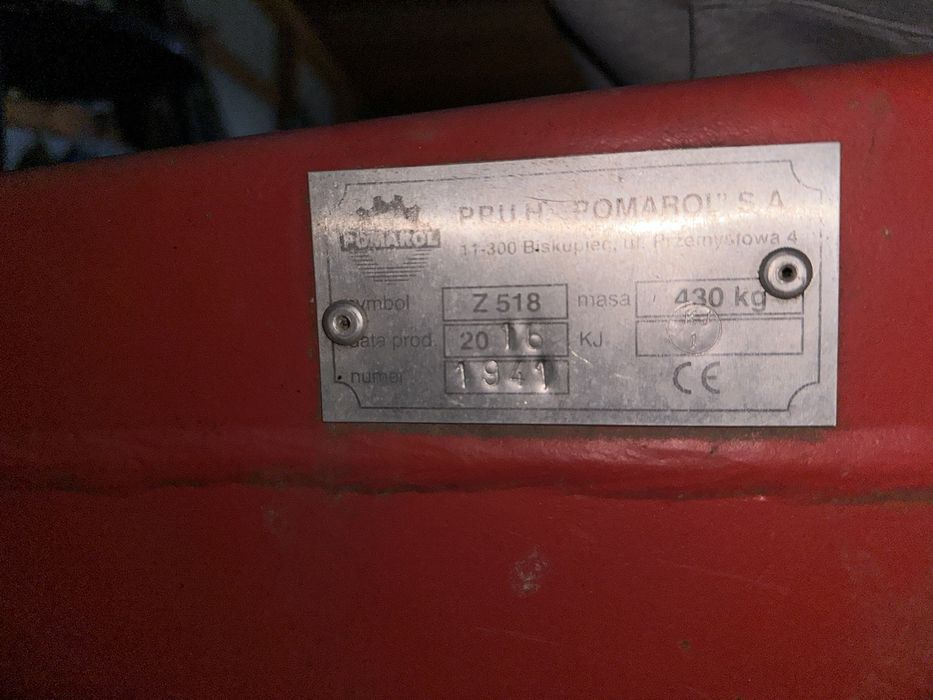 Przetrząsarko-zgrabiarka Pomarol