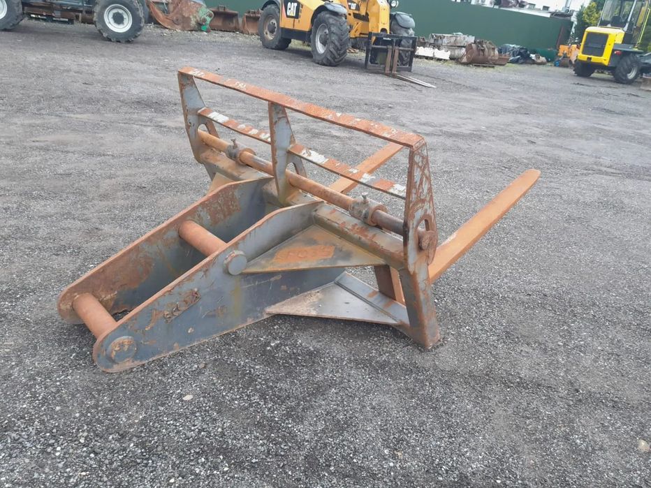 Widły przeładunkowe Scott paleciarka paleciak karetka do koparki fi80mm.