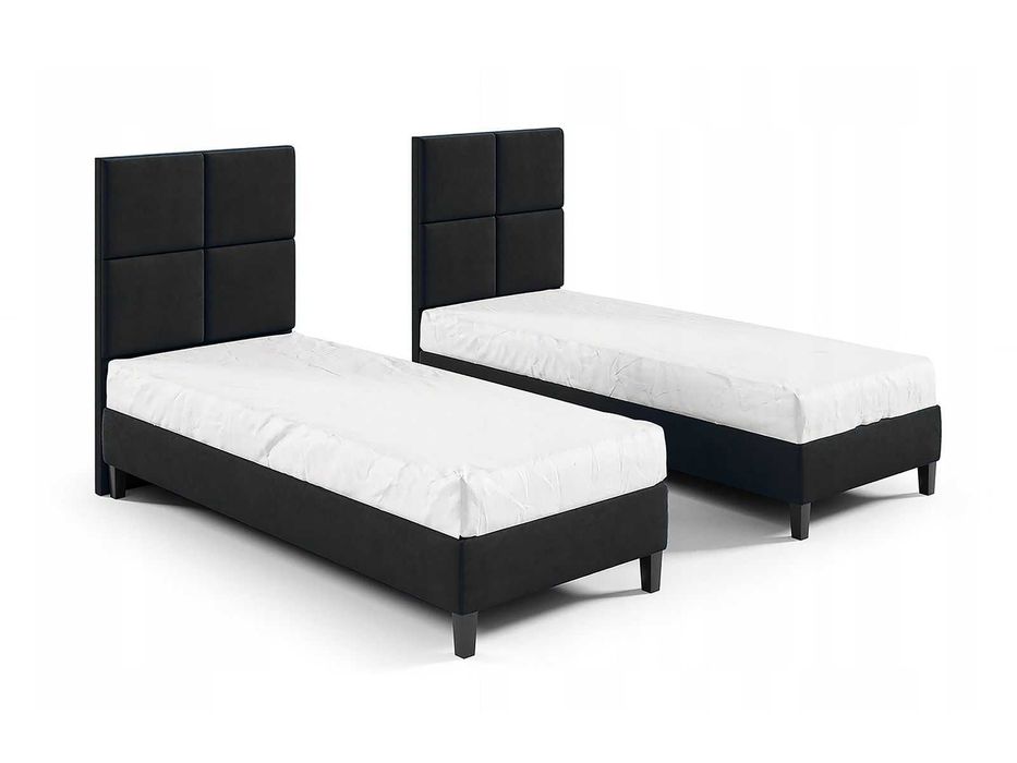 Pojedyncze łóżko hotelowe z wezgłowiem GOBI 80x200 cm