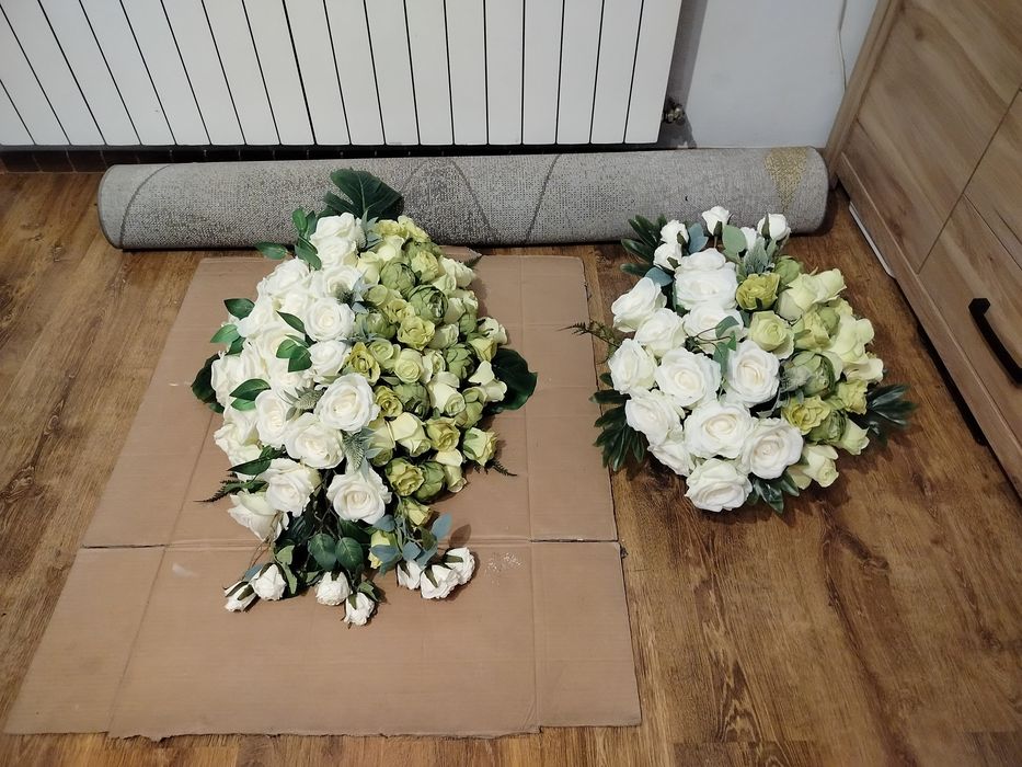 Komplet obciążony na cmentarz