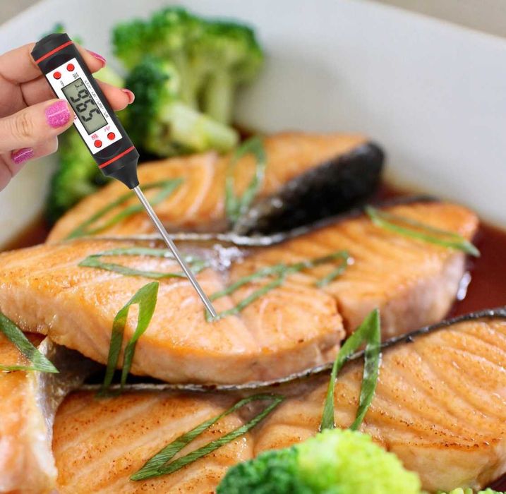 Termometr elektroniczny KUCHENNY szpilkowy z sondą do mięsa grilla