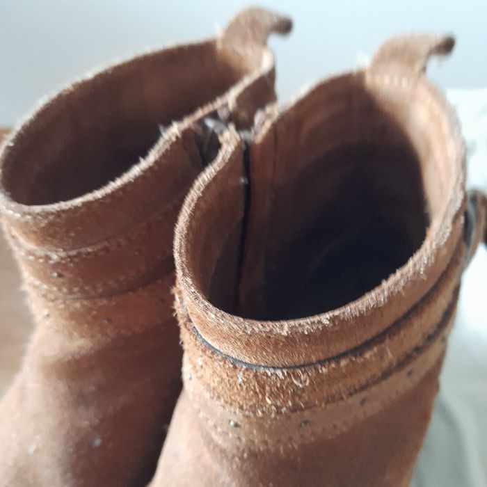 Botas castanhas springfield