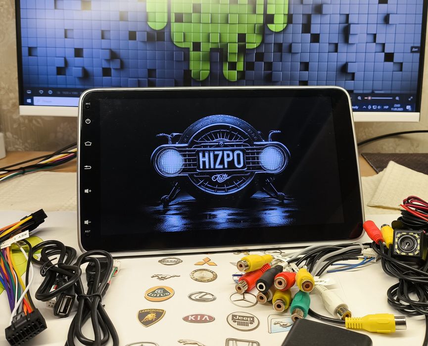 ‼️+Камера‼️Магнітола 1 Din планшетного типу HIZPO 2/32gb Android 10.1
