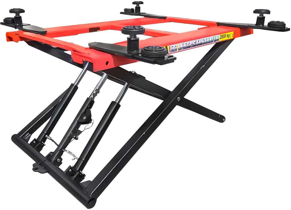 Podnośnik Nożycowy Automatyczny 2,8T 230V New Mod Jakość