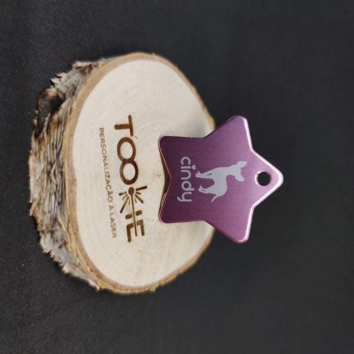 Chapinhas Personalizadas com nome para cão ou gato