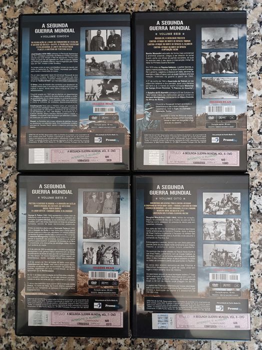 Coleção a Segunda Guerra Mundial - 10 DVDs