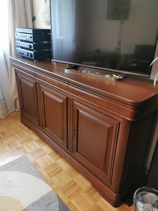 Komoda kredens dębowa dąb duża