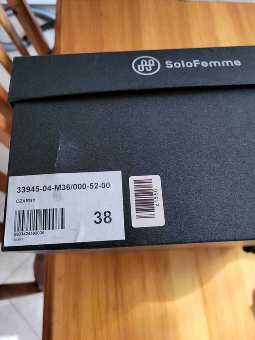 Buty damskie - "Solo Femme" - rozm. 38