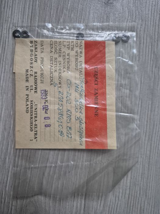 Podkładki ślizgowe  10 szt  Unitra eltra do magnetofon MU 300S