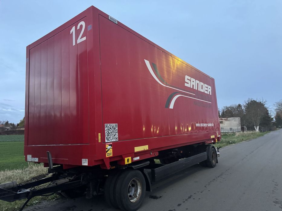 Krone Krone Zabudowa BDF 7,45 18 palet Faktura VAT