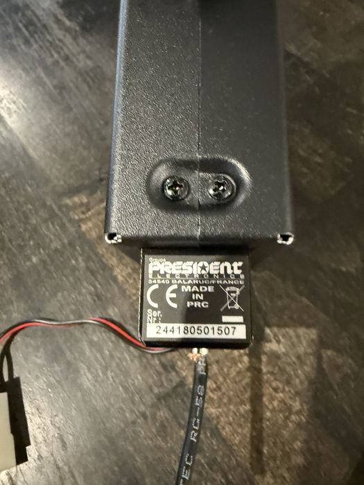 Cb radio president + antena