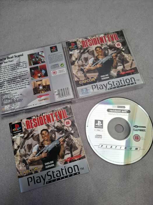 Resident Evil 1 Ps1 3xA psx playstation 1 retro gra