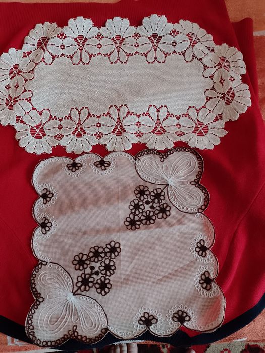 Серветка кофейна,  бежева ,та кремова