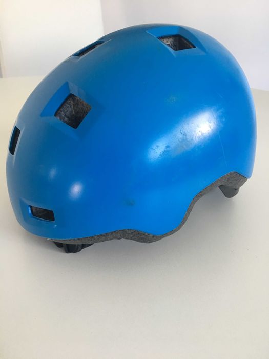 Kask rowerowy dziecięcy OXELO 52-54 cm z regulacją, ładny stan
