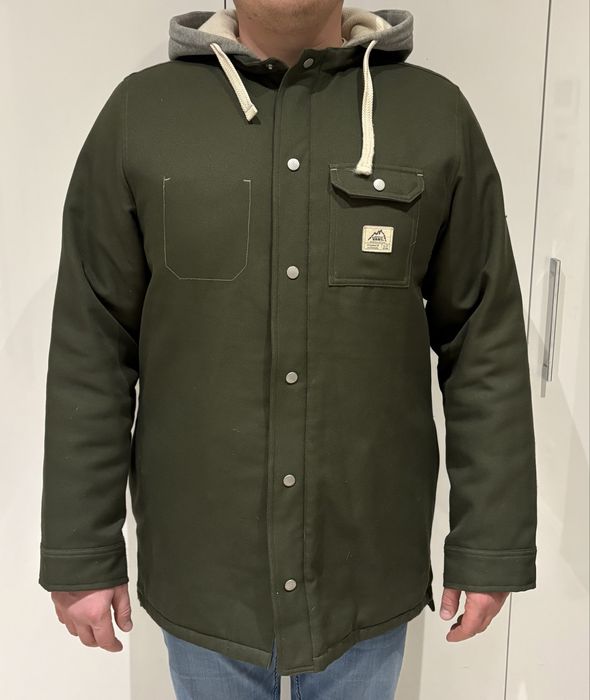 Kurtka parka płaszcz męski VANS z kapturem rozm. L