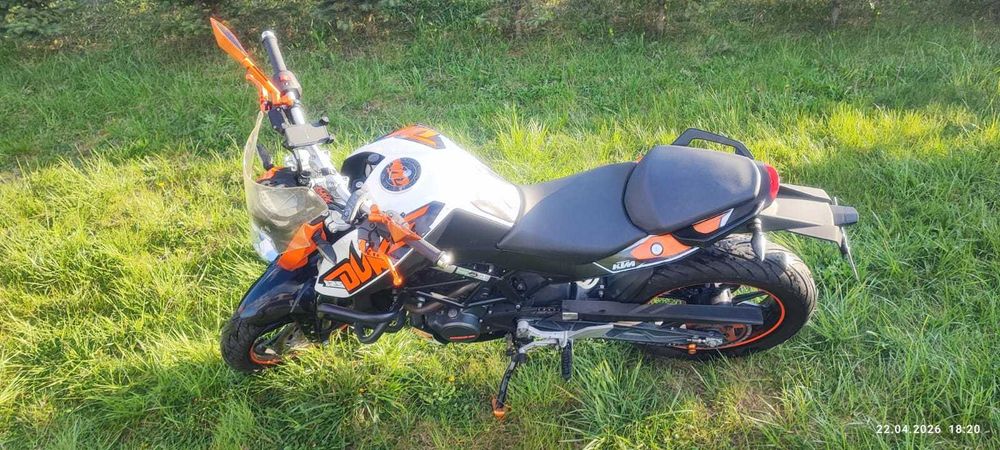 KTM Duke 125 2014r. 20tyś. przebieg.