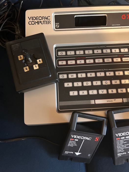 Videopac G7000 Philips + 2 gry